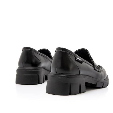 Mocassin fille synthétique Noir 4 - vertbaudet enfant 