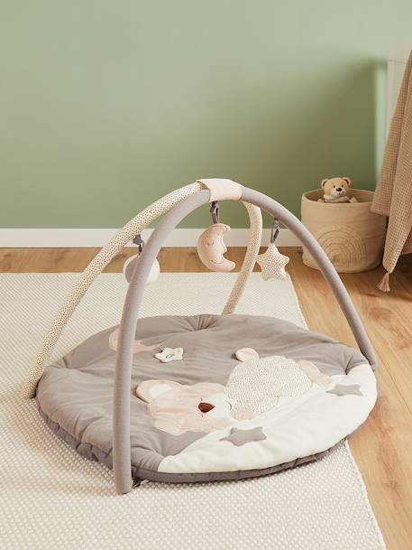 Tapis d'éveil avec arches amovibles Faon ella+Gris 7 - vertbaudet enfant 
