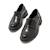 Mocassin fille synthétique Noir 5 - vertbaudet enfant 
