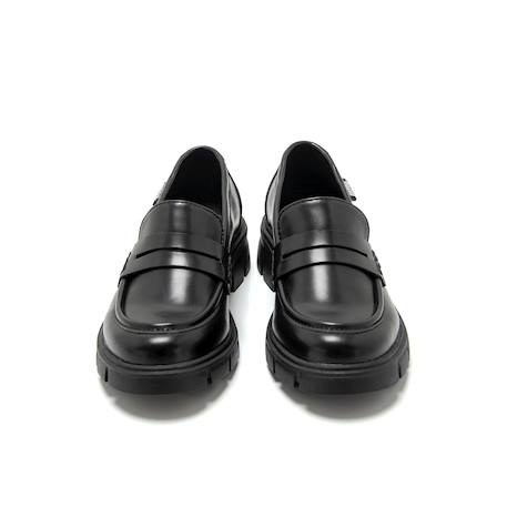 Mocassin fille synthétique Noir 3 - vertbaudet enfant 