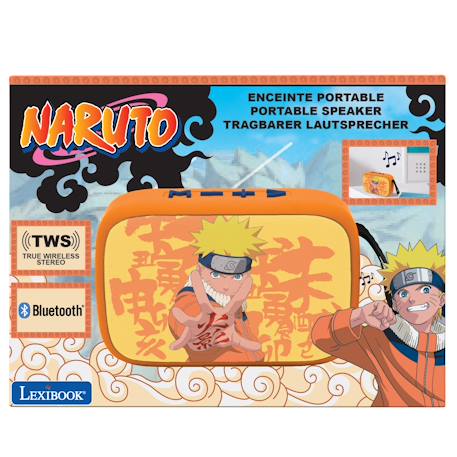 Enceinte bluetooth portable Naruto,  Batterie Rechargeable MULTICOLORE 5 - vertbaudet enfant 