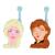 Talkies-walkies la reine des neiges 3d MULTICOLORE 1 - vertbaudet enfant 