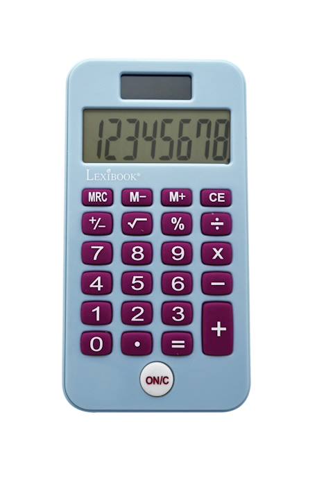 Calculatrice de Poche Reine des neiges avec Couvercle de Protection, Fonctions Classiques et évoluées, à Piles et Solaire Bleu 3 - vertbaudet enfant 