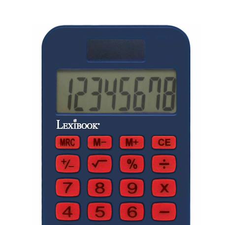 Calculatrice de Poche Spiderman avec Couvercle de Protection, Fonctions Classiques et évoluées, à Piles et Solaire Bleu 3 - vertbaudet enfant 
