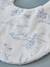 Bavoir percale de coton biologique Jouy bleu 3 - vertbaudet enfant 