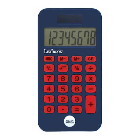 Calculatrice de Poche Spiderman avec Couvercle de Protection, Fonctions Classiques et évoluées, à Piles et Solaire Bleu 2 - vertbaudet enfant 