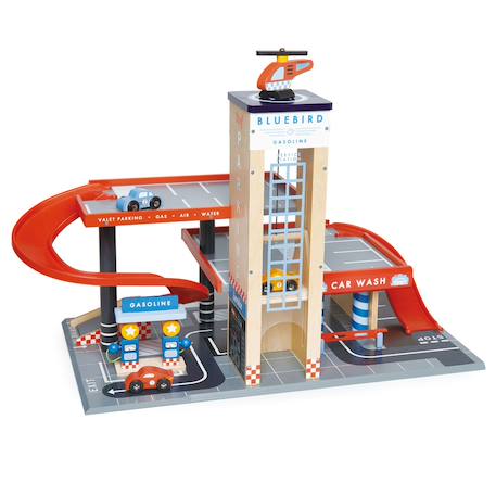 Garage et station service Rouge 2 - vertbaudet enfant 