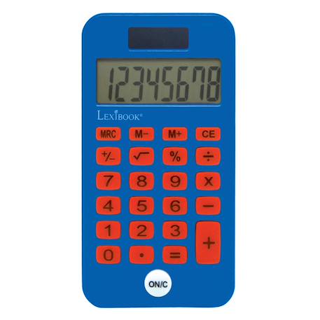 Calculatrice de Poche Super Mario avec Couvercle de Protection, Fonctions Classiques et évoluées, à Piles et Solaire Bleu 3 - vertbaudet enfant 
