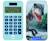 Calculatrice de Poche Dinosaures avec Couvercle de Protection, Fonctions Classiques et évoluées, à Piles et Solaire Bleu 1 - vertbaudet enfant 