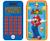 Calculatrice de Poche Super Mario avec Couvercle de Protection, Fonctions Classiques et évoluées, à Piles et Solaire Bleu 1 - vertbaudet enfant 