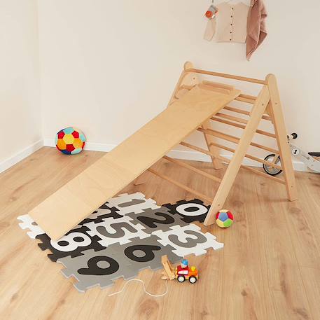Tapis puzzle avec numéros hermine 10 pcs. Multicolore 2 - vertbaudet enfant 