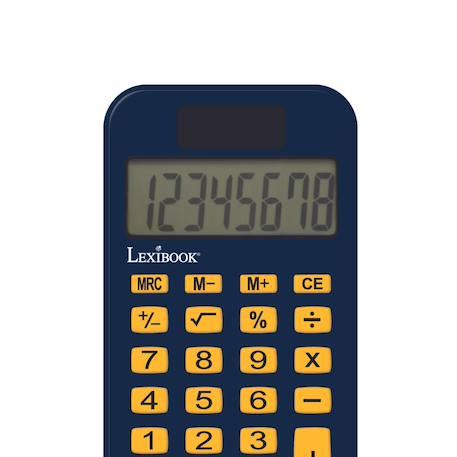 Calculatrice de Poche Batman avec Couvercle de Protection, Fonctions Classiques et évoluées, à Piles et Solaire Bleu 5 - vertbaudet enfant 