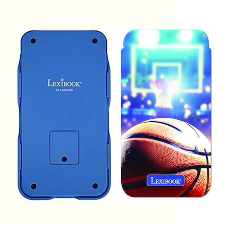 Calculatrice de Poche Basketball avec Couvercle de Protection, Fonctions Classiques et évoluées, à Piles et Solaire Bleu 4 - vertbaudet enfant 