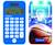 Calculatrice de Poche Basketball avec Couvercle de Protection, Fonctions Classiques et évoluées, à Piles et Solaire Bleu 1 - vertbaudet enfant 