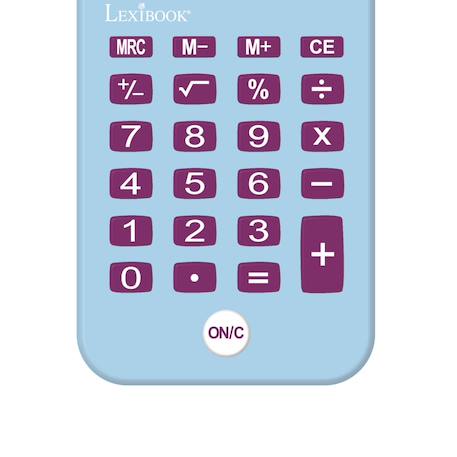 Calculatrice de Poche Reine des neiges avec Couvercle de Protection, Fonctions Classiques et évoluées, à Piles et Solaire Bleu 5 - vertbaudet enfant 