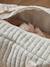 Sac à langer en gaze de coton Beige clair imprimé+Imprimé bali corail 5 - vertbaudet enfant 