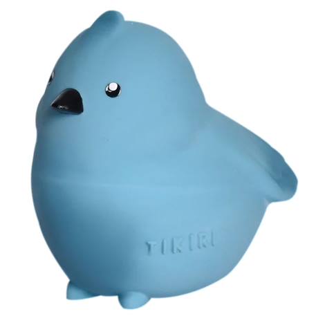 Oiseau en caoutchouc naturel Bleu 1 - vertbaudet enfant 
