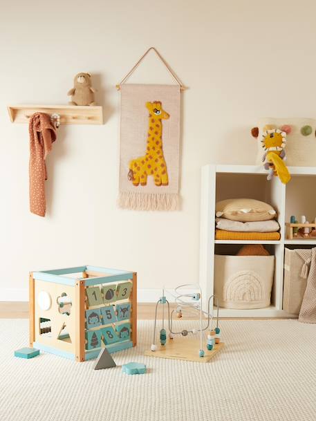 Grand cube d'activités bois fsc® - biche ella Berry+Chevruil Ella+Scandi+Scandi XXL 18 - vertbaudet enfant 