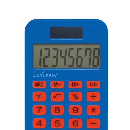Calculatrice de Poche Super Mario avec Couvercle de Protection, Fonctions Classiques et évoluées, à Piles et Solaire Bleu 4 - vertbaudet enfant 