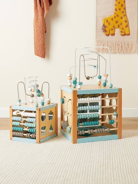 Grand cube d'activités bois fsc® - biche ella Berry+Chevruil Ella+Scandi+Scandi XXL 15 - vertbaudet enfant 