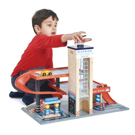 Garage et station service Rouge 5 - vertbaudet enfant 
