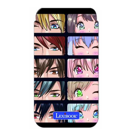 Calculatrice de Poche Manga avec Couvercle de Protection, Fonctions Classiques et évoluées, à Piles et Solaire Noir 4 - vertbaudet enfant 