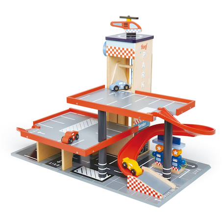 Garage et station service Rouge 1 - vertbaudet enfant 