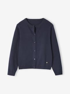 -Gilet fille maille fine BASICS