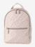 Sac à dos fille maternelle motifs coeurs rose poudré 1 - vertbaudet enfant 
