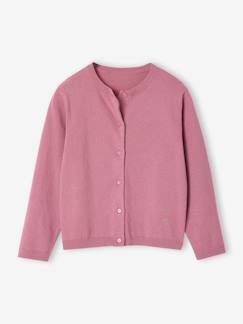 Gilet fille maille fine BASICS  - vertbaudet enfant