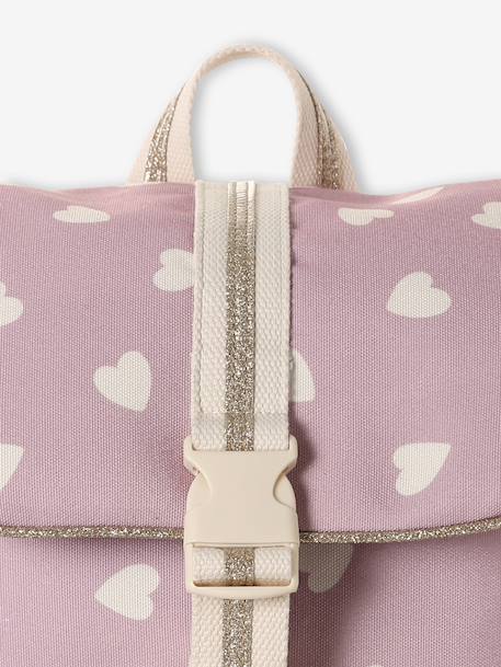 Sac à dos fille coeurs mauve 4 - vertbaudet enfant 