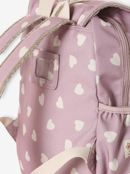 Sac à dos fille coeurs mauve 6 - vertbaudet enfant 