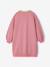 Robe molleton colorblock fille rose 5 - vertbaudet enfant 