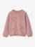 Sweat avec noeuds en relief fille blush 3 - vertbaudet enfant 