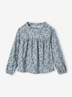 Blouse fille imprimée fleurs   - vertbaudet enfant