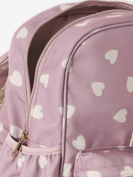 Sac à dos fille coeurs mauve 7 - vertbaudet enfant 