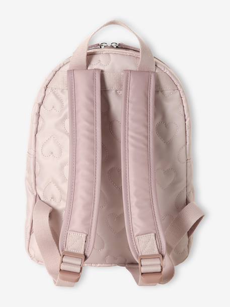 Sac à dos fille maternelle motifs coeurs rose poudré 6 - vertbaudet enfant 