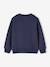 Sweat garçon col rond motif placé bleu nuit+kaki 2 - vertbaudet enfant 