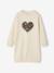 Robe en molleton fille écru+marine+vert sauge 4 - vertbaudet enfant 