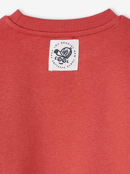 Sweat Skateboard garçon rouge 5 - vertbaudet enfant 
