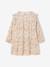 Robe imprimée à volants fille marine+vanille+vert sauge 4 - vertbaudet enfant 