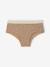Lot de 5 Shorties Léopard et Love Fille écru 6 - vertbaudet enfant 