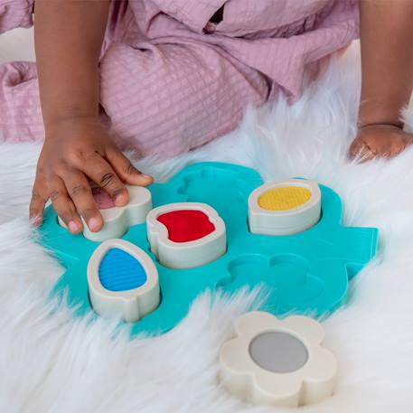 Puzzle encastrable avec formes sensorielles Vert 5 - vertbaudet enfant 