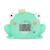 Thermomètre de bain Grenouille Magique Bleu 1 - vertbaudet enfant 