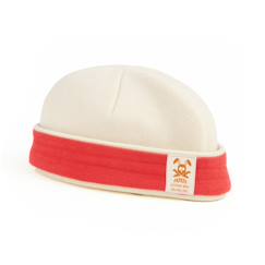 -Bonnet de naissance en coton bio