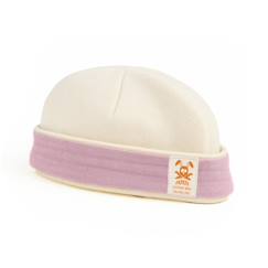 -Bonnet de naissance en coton bio