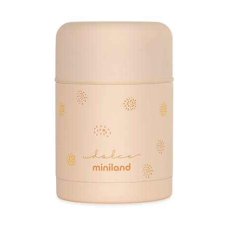 Thermos 600ml Beige+Rose 1 - vertbaudet enfant 