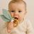 Anneau de dentition en coton bio Fraise+Honey+Rose+Vert+Vichy 22 - vertbaudet enfant 