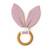 Anneau de dentition en coton bio Fraise+Honey+Rose+Vert+Vichy 13 - vertbaudet enfant 