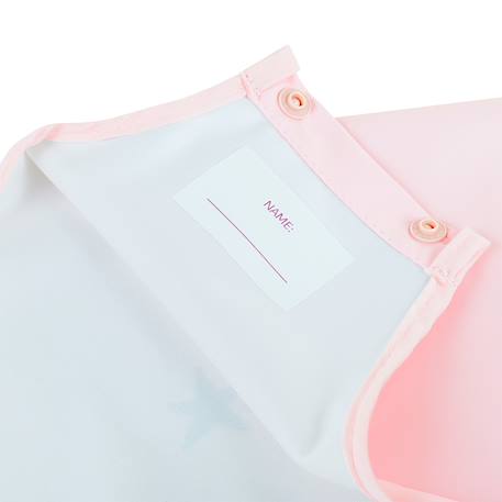 bavoirs tablier à manches longues - Fantaisie Rose 2 - vertbaudet enfant 